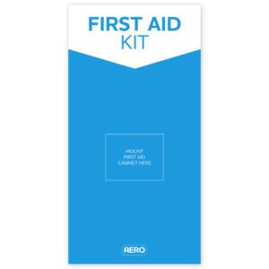 AERO First Aid Station (Poly Sign)